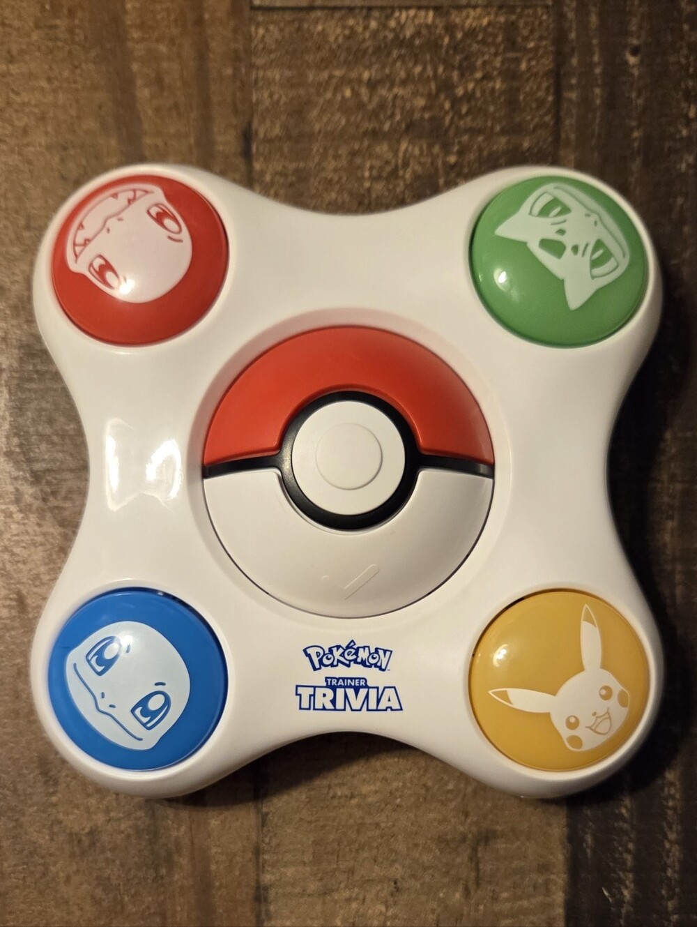 Pokemon Trainer Trivia Electronic Handheld Interactive Kids Game Pokeball Button